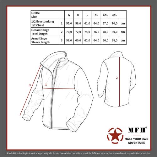 Softshell Jacke, "Australia", schwarz