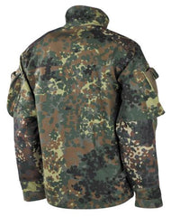 BW Kampfjacke, Einsatz/Übung, kurz, flecktarn