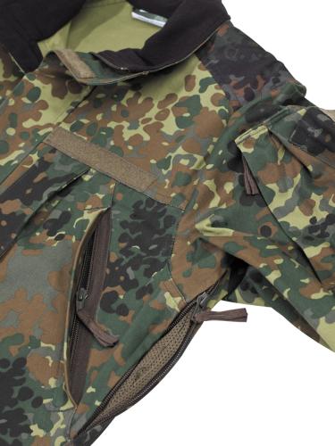 BW Kampfjacke, Einsatz/Übung, kurz, flecktarn
