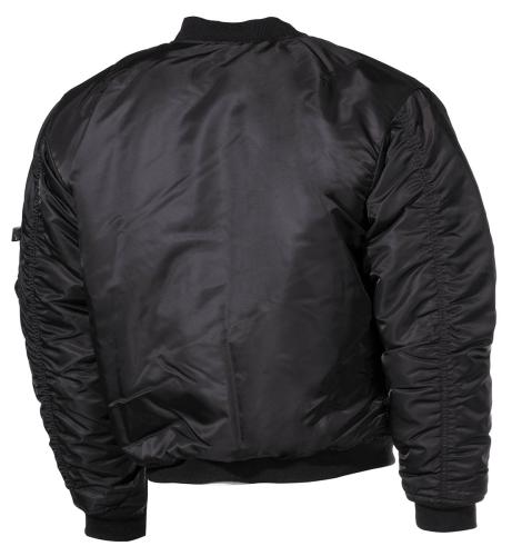US Pilotenjacke MA1, schwarz