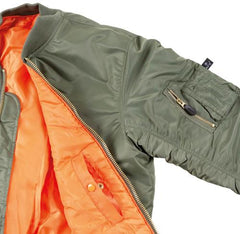 US Pilotenjacke MA1, oliv