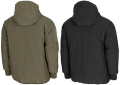 Thermojacke, wendbar, oliv/schwarz