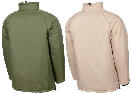 Brit. Thermojacke, wendbar, oliv/khaki