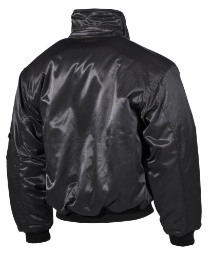 US CWU Pilotenjacke, schwarz, schwere Ausführung