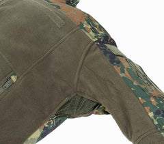 Fleece-Jacke, "Combat", flecktarn