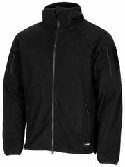 Fleece-Jacke, "ViperGrid", schwarz