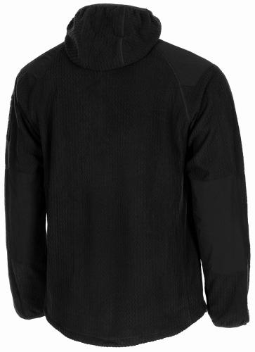 Fleece-Jacke, "ViperGrid", schwarz