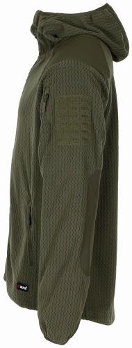 Fleece-Jacke, "ViperGrid", oliv