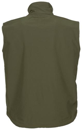 Softshell Weste, "Allround", oliv