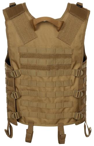 Weste, "MOLLE Light", coyote tan