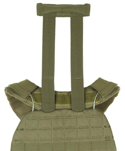 Tactical Weste, "Laser MOLLE", oliv