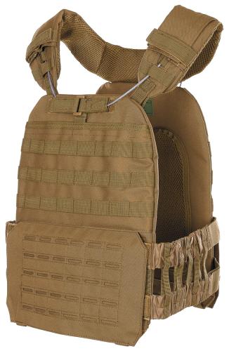 Tactical Weste, "Laser MOLLE", coyote tan