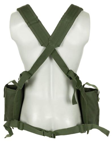 Chest Rig, 9 Taschen, oliv