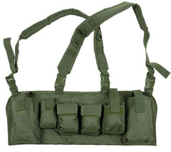 Chest Rig, 9 Taschen, oliv