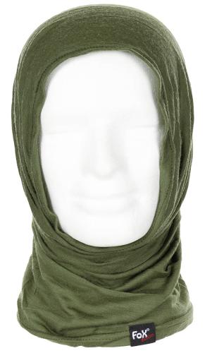Rundschal, "Merino Lite", oliv