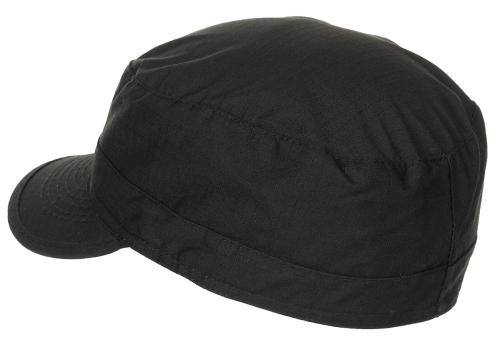 US BDU Feldmütze, Rip Stop, schwarz