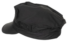 US Cap, "USMC", Rip Stop, schwarz, Marine-Corps-Druck