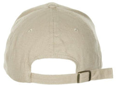 BB Cap, flach, khaki, gebürstet
