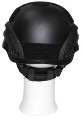 US Helm, "MICH 2002", Rails, schwarz, ABS-Kunststoff