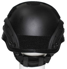 US Helm, "MICH 2002", Rails, schwarz, ABS-Kunststoff