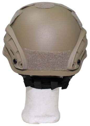 US Helm, "MICH 2002", Rails, coyote tan, ABS-Kunststoff