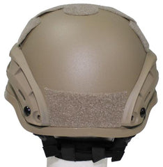 US Helm, "MICH 2002", Rails, coyote tan, ABS-Kunststoff