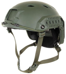 US Helm, FAST-Fallschirmjäger, oliv, Rails, ABS-Kunststoff