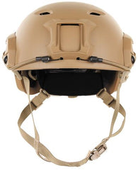 US Helm, FAST-Fallschirmjäger, coyote, Rails, ABS-Kunststoff