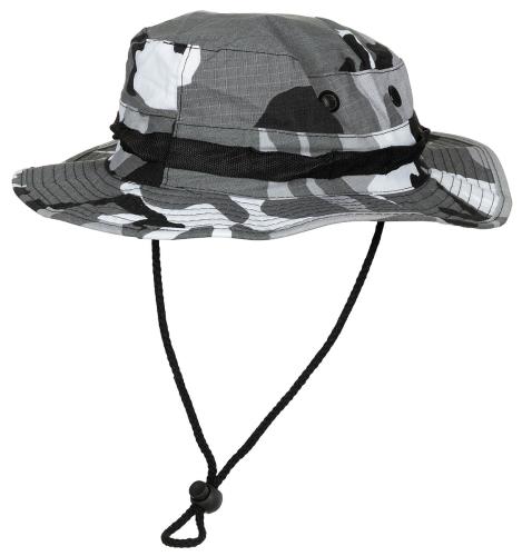 US GI Buschhut, mit Kinnband, GI Boonie, Rip Stop, urban