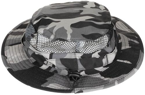 Buschhut, "Mesh Boonie", grey camo