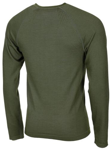 Unterhemd, "Merino 50", oliv