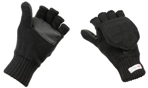 Strick-Faust-Fingerhandschuhe, schwarz, 3M™ Thinsulate™