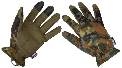 Fingerhandschuhe, flecktarn, "Lightweight"