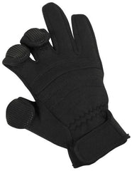Fingerhandschuhe, "Combat", Neopren, schwarz