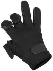 Fingerhandschuhe, "Mesh", Neopren, schwarz