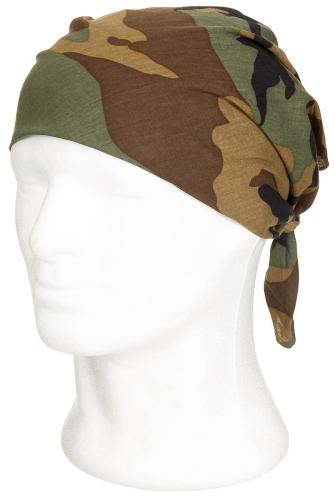 Bandana, woodland, ca. 55 x 55 cm, Baumwolle