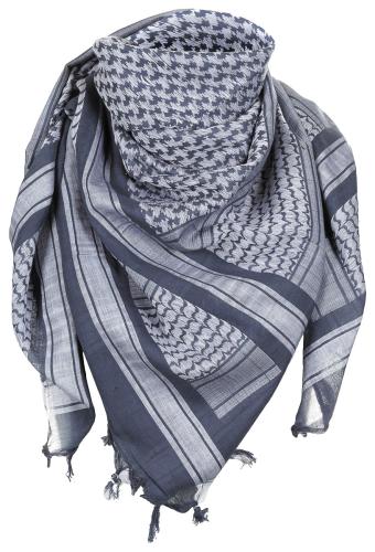 Halstuch, "Shemagh", Supersoft, foliage-weiß