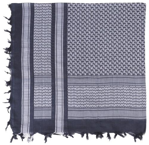 Halstuch, "Shemagh", Supersoft, foliage-weiß
