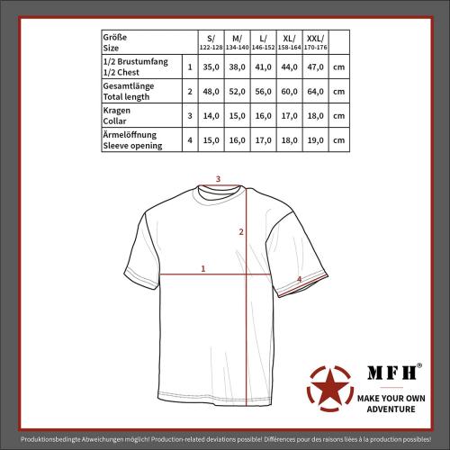 Kinder T-Shirt, "Basic", urban, 140-145 g/m²