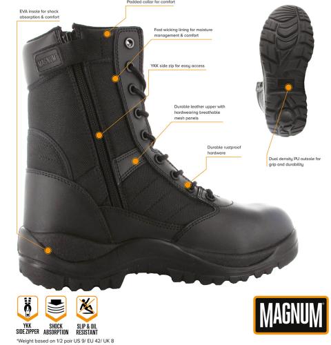 Einsatzstiefel, "MAGNUM", Centurion 8.0 SZ, schwarz