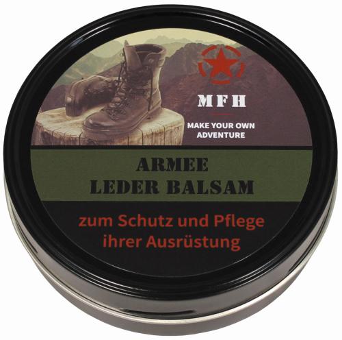 Lederbalsam, "Army", farblos, 150 ml Dose