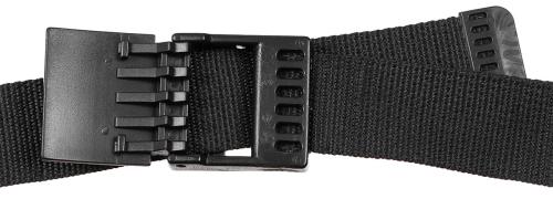 US Gürtel, "Stealth", schwarz, ca. 4 cm