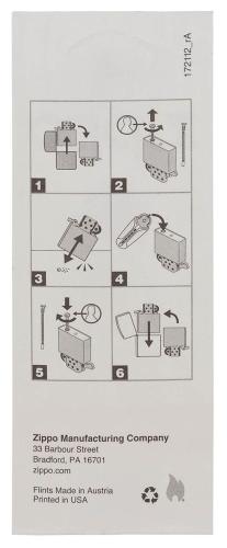 Zippo Feuersteine, 24 Spender/Display