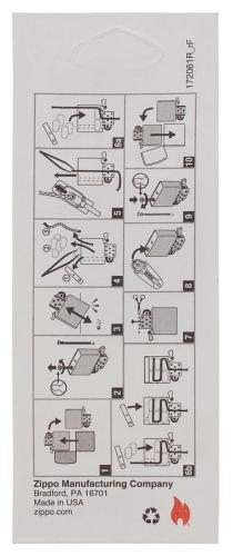 Zippo Dochte 24 Stück/Display
