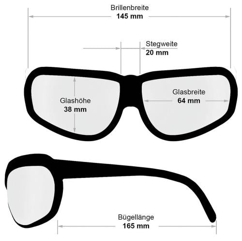 Armee Sportbrille, KHS, smoke