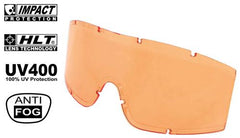 Ersatzscheibe, orange, für Tacticalbrille, KHS