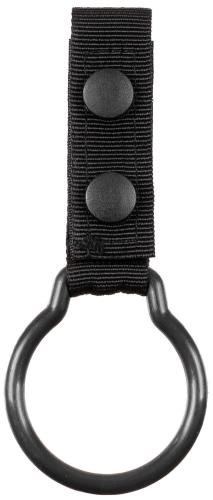 Taschenlampenhalter, mit Ring schwarz