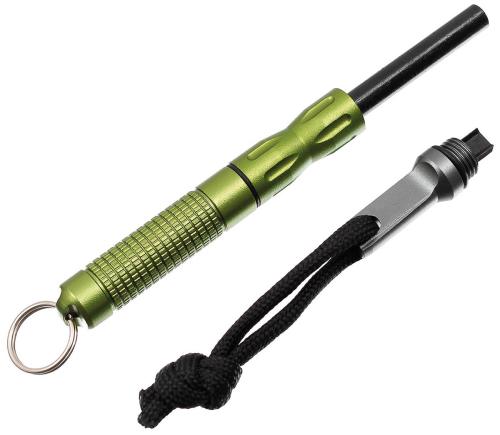 Feuerstarter, Zündstein, "Compact", oliv