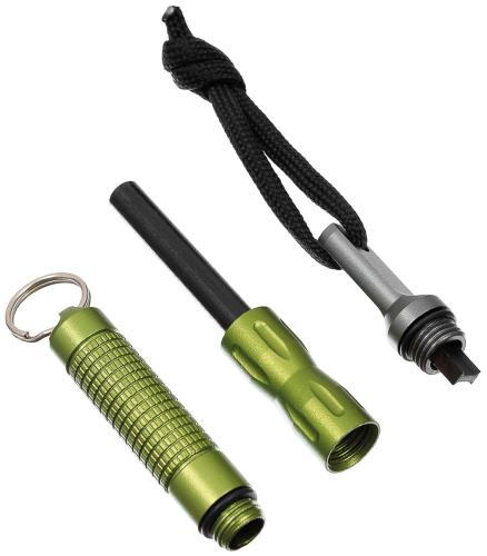 Feuerstarter, Zündstein, "Compact", oliv