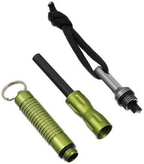 Feuerstarter, Zündstein, "Compact", oliv